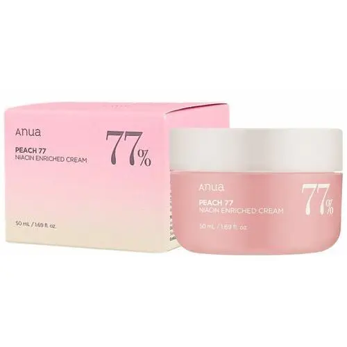 Peach 77% niacin enriched cream 50ml Anua