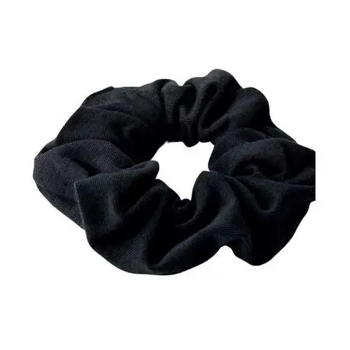 ANWEN - Bawełniana Scrunchie - czarna gumka do włosów, 1szt