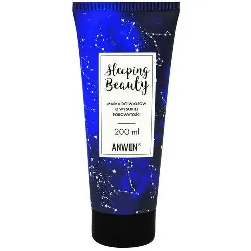 Maska sleeping beauty - do włosów o wysokiej porowatości 200ml Anwen