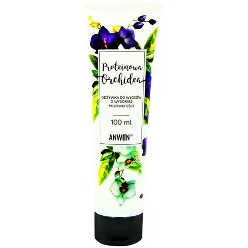 Anwen, odżywka do włosów o wysokiej porowatości, Proteinowa Orchidea, 100ml