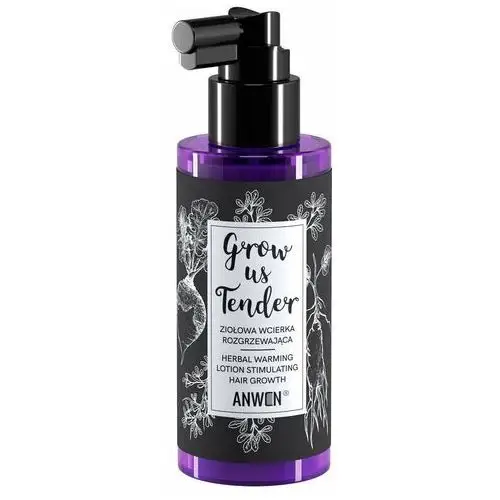 Wcierka do skóry głowy rozgrzewająca 150 ml Anwen Grow Us Tender,16