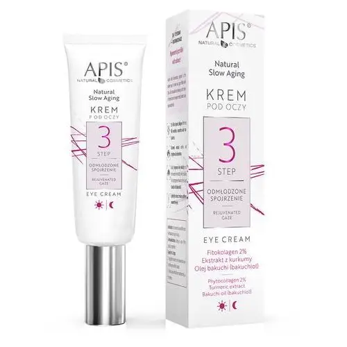 Krem pod oczy odmłodzone spojrzenie natural slow aging step 3