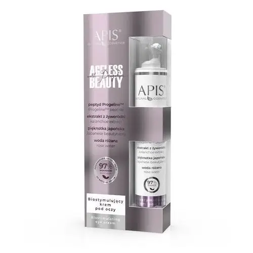 Biostymulujący krem pod oczy z progeliną Apis Natural Cosmetics Ageless Beauty