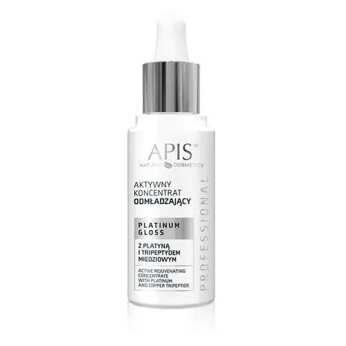 Koncentrat odmładzający platynowy 30 ml platinum gloss Apis natural cosmetics