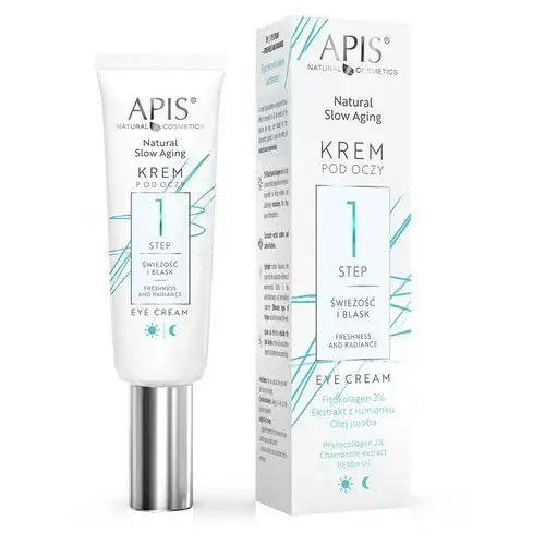 Krem pod oczy Świeżość i Blask 15 ml Apis Natural Cosmetics NATURAL SLOW AGING