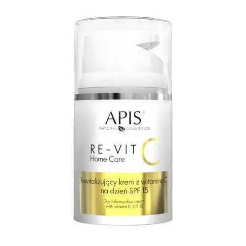 Krem z witaminą C SPF15 50 ml Apis Natural Cosmetics RE-VIT C Home Care