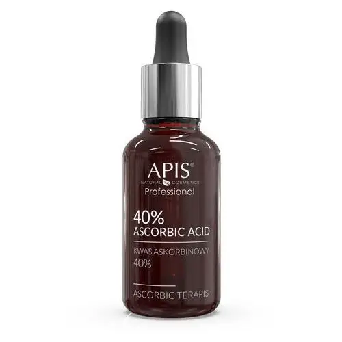 Kwas askorbinowy 40% 30 ml Apis Natural Cosmetics Eksfoliacja,22
