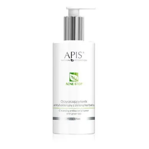 Tonik antybakteryjny z zieloną herbatą 300ml 300 ml Apis Natural Cosmetics Acne-Stop,42