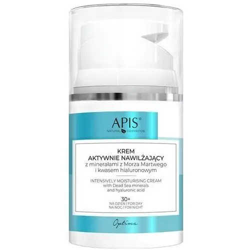 Apis Optima 30+ - krem nawilżający E0017 z minerałami z Morza Martwego, 50ml