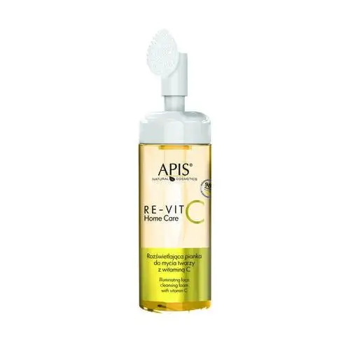 Apis professional Apis re-vit c home care rozświetlająca pianka do mycia twarzy z witaminą c / 150 ml