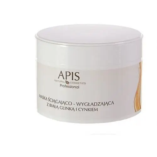 APIS Professional - Maska ściągająco-wygładzająca z białą glinką i cynkiem 200g