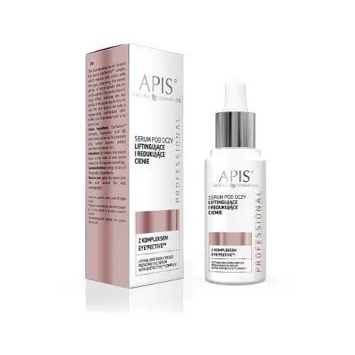 Serum pod oczy liftingujące i redukujące cienie z kompleksem eye'fectivetm complex, 30 ml Apis