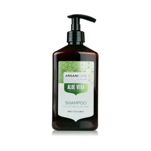 Arganicare - aloe vera - shampoo - szampon do włosów z aloesem - 400 ml