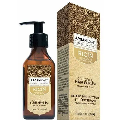 Arganicare Serum do włosów z olejem rycynowym 100 ml