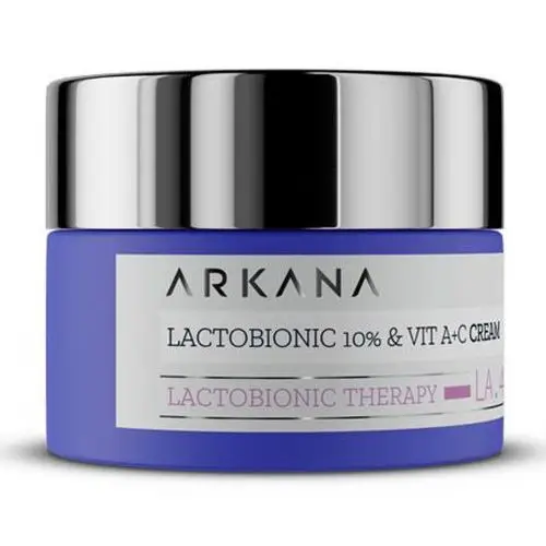 Lactobionic 10% & vit a + c cream krem z kwasem laktobionowym i witaminami a + c (40003) Arkana