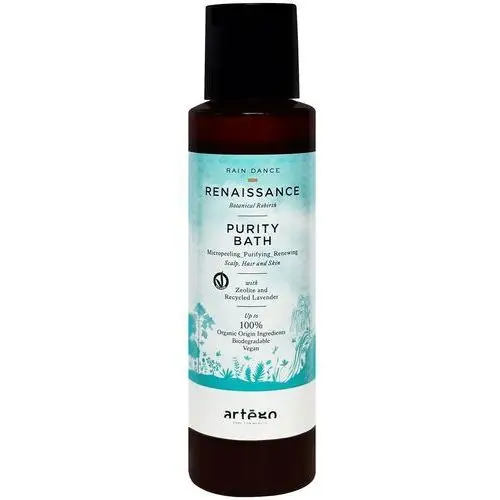 Rain dance purity bath shampoo - szampon trychologiczny do skóry głowy, 100ml Artego