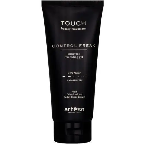 Touch control freak, nabłyszczający płynny żel do stylizacji włosów bez ich sklejania 200ml Artego