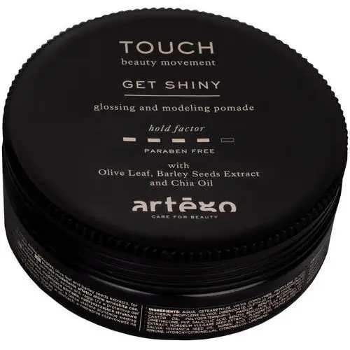 Touch get shiny wosk modelujący do włosów z efektem połysku 100ml Artego