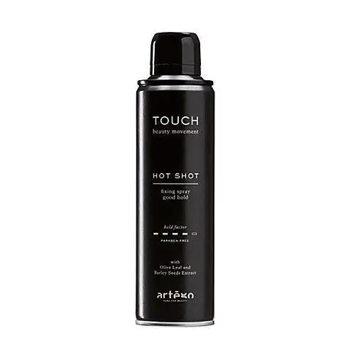 Touch hot shot - lakier do włosów z efektem plastyczności 250ml Artego