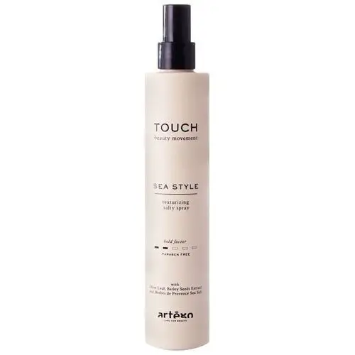 Touch sea style spray z solą morską zwiększający objętość włosów 250 ml Artego