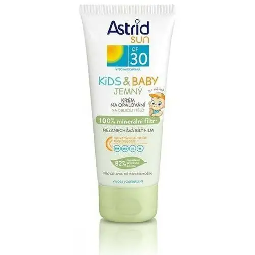 Astrid Sun SPF30 Delikatny filtr przeciwsłoneczny dla dzieci 100 ml