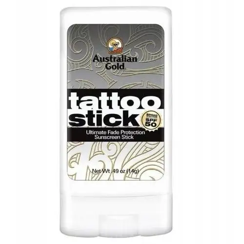 Australian Gold Spf 50 Tattoo Stick Sztyft z Filtrem Ochrona Tatuaży