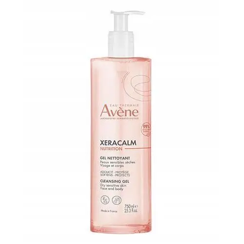 Avene Żel oczyszczający do twarzy i ciała 750 ml