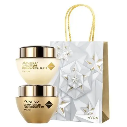 Avon Anew Zestaw Kosmetyków Renewal Krem Krem pod Oczy