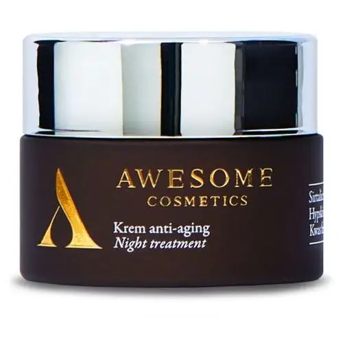 Krem anti-aging na noc Night treatment 50ml Awesome Cosmetics,02