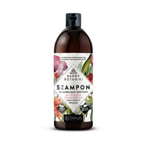 Barwa barwy botaniki szampon regenerująco - odżywczy do włosów zniszczonych 480ml