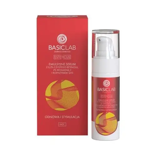 Emulsyjne serum z 0,3% czystego retinolu 30ml 30 ml esteticus Basiclab