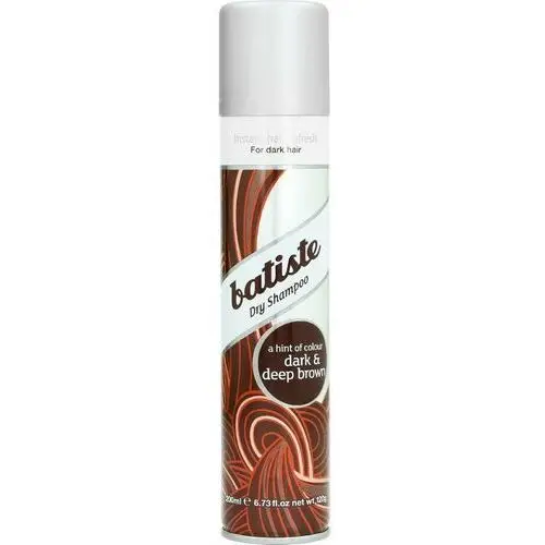 BATISTE Dark & Deep brown - Suchy szampon dla brunetek 200ml, 1012