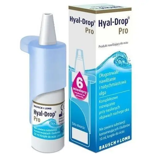 Hyal-drop pro krople do oczu 10ml Bausch & lomb