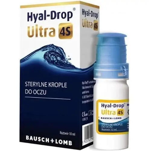 Bausch & lomb Hyal-drop ultra 4s krople do oczu 10ml