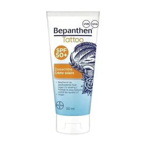 Bayer Bepanthen tattoo krem przeciwsłoneczny spf 50+