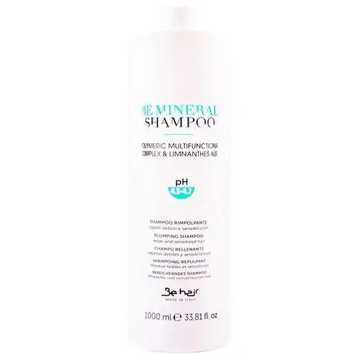 Be mineral plump odżywiający szampon mineralny 1000ml Be hair