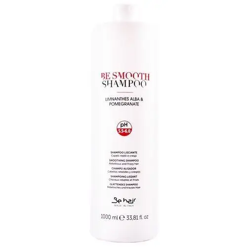 Be smooth shampoo wygładzający szampon do włosów 1000ml Be hair