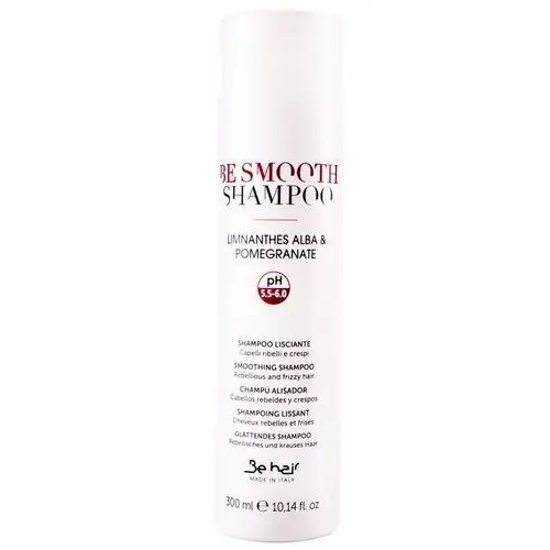 Be hair be smooth wygładzający szampon z ekstraktem z granatu 300ml