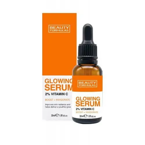 Glowing serum rozjaśniające serum do twarzy 2% vitamin c 30ml Beauty formulas