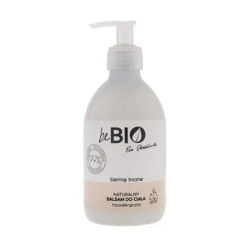 BeBIO, Siemię Lniane, naturalny balsam do ciała, 400 ml