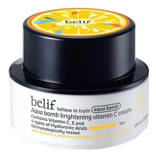 Belif aqua bomb brightening vitamin c cream mini gesichtscreme 25.0 ml