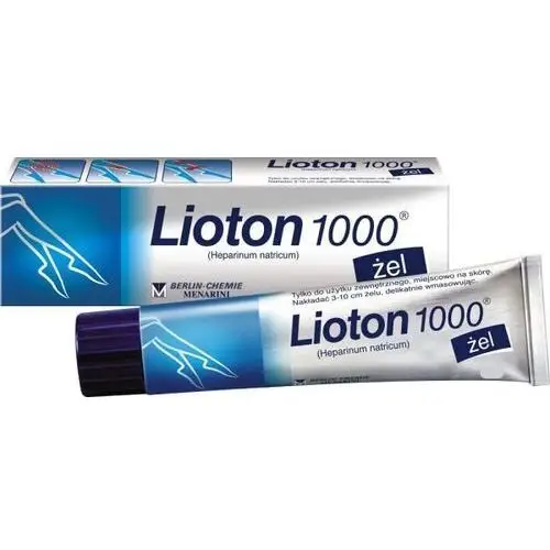 Berlin-chemie Lioton 1000 żel 50g