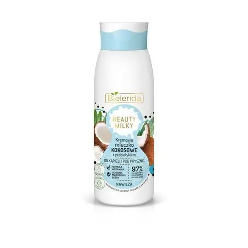 Bielenda Beauty Milky Coconut mleczko pod prysznic 400 ml