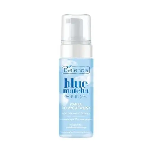 Bielenda blue matcha Blue matcha blue fluffy foam – pianka do mycia twarzy nawilżająco oczyszczająca 150 ml