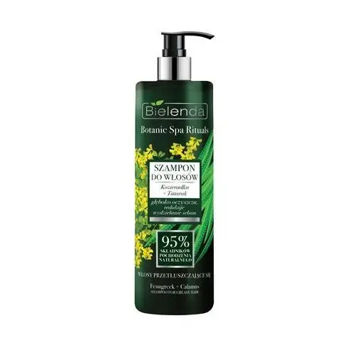 Bielenda botanic spa rituals Botanic spa rituals kozieradka + tatarak szampon do włosów przetłuszczających się 400 g