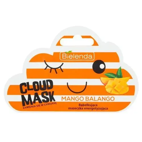 Bielenda cloud mask bąbelkująca maseczka energetyzująca - mango balango 6.0 g
