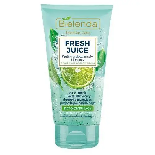 Bielenda FRESH JUICE Detoksykujący peeling gruboziarnisty LIMONKA gesichtspeeling 150.0 g