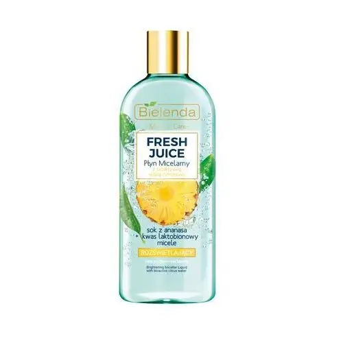 Bielenda FRESH JUICE Rozświetlający płyn micelarny ANANAS gesichtswasser 500.0 ml