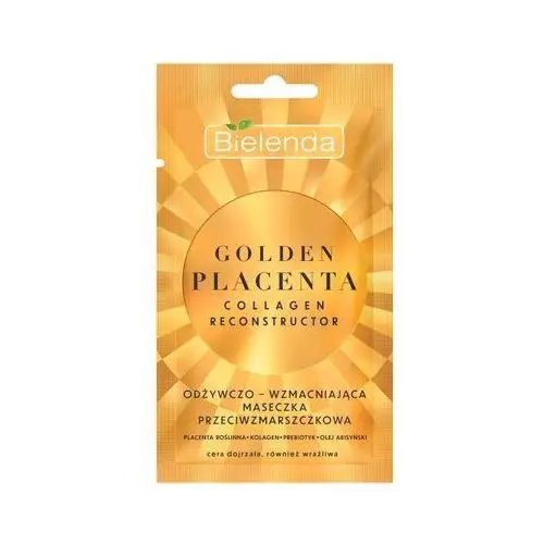 Bielenda Golden Placenta Odżywczo - Wzmacniająca Maseczka przeciwzmarszczkowa 8ml, 138341