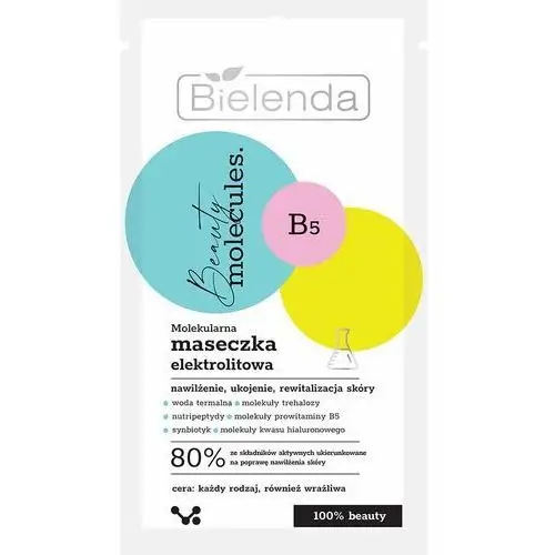 Maseczka do twarzy molekularna elektrolitowa Bielenda BEAUTY MOLECULES